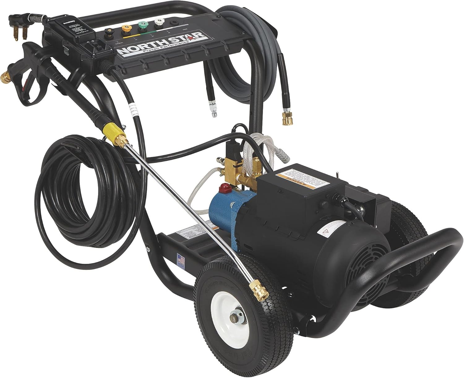 NorthStar Electric Cold Water Total Start/Stop Commercial Pressure Washer -3000 PSI, 2.5 GPM, 230 Volts : Patio, Lawn & Garden