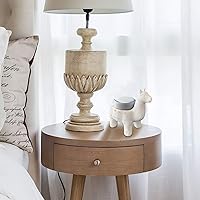 Vista 2 de Dekodots Soporte de mesa para altavoz inteligente (LLama) – Soporte decorativo para Yaxa Echo Dot o Google Home Mini – Diseño portátil, sin
