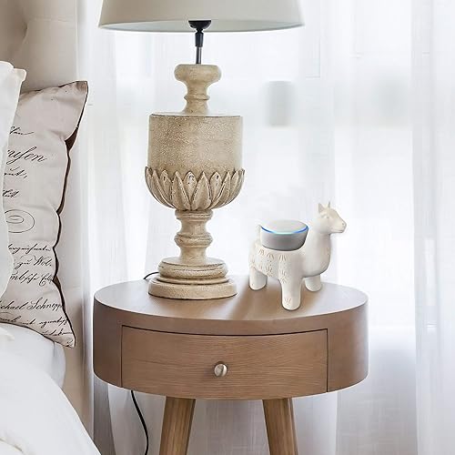 Miniatura 2 de Dekodots Soporte de mesa para altavoz inteligente (LLama) – Soporte decorativo para Amazon Echo Dot o Google Home Mini – Diseño portátil, sin