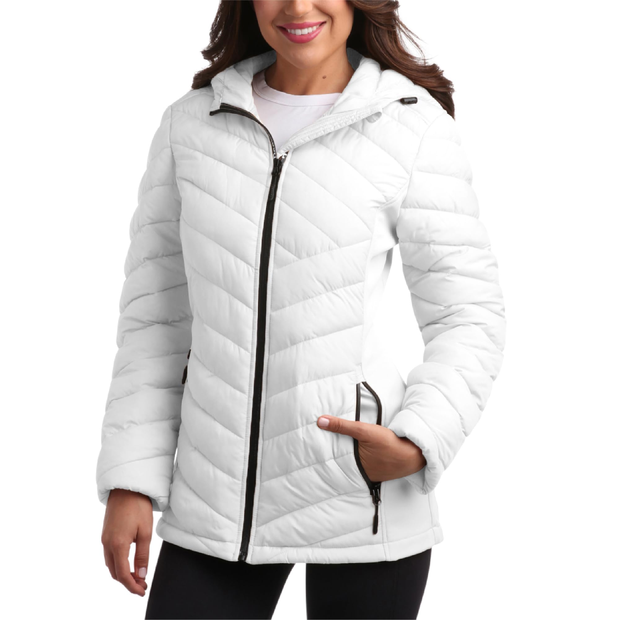 Reebok Womens Puffer Jacket Glacier Shield