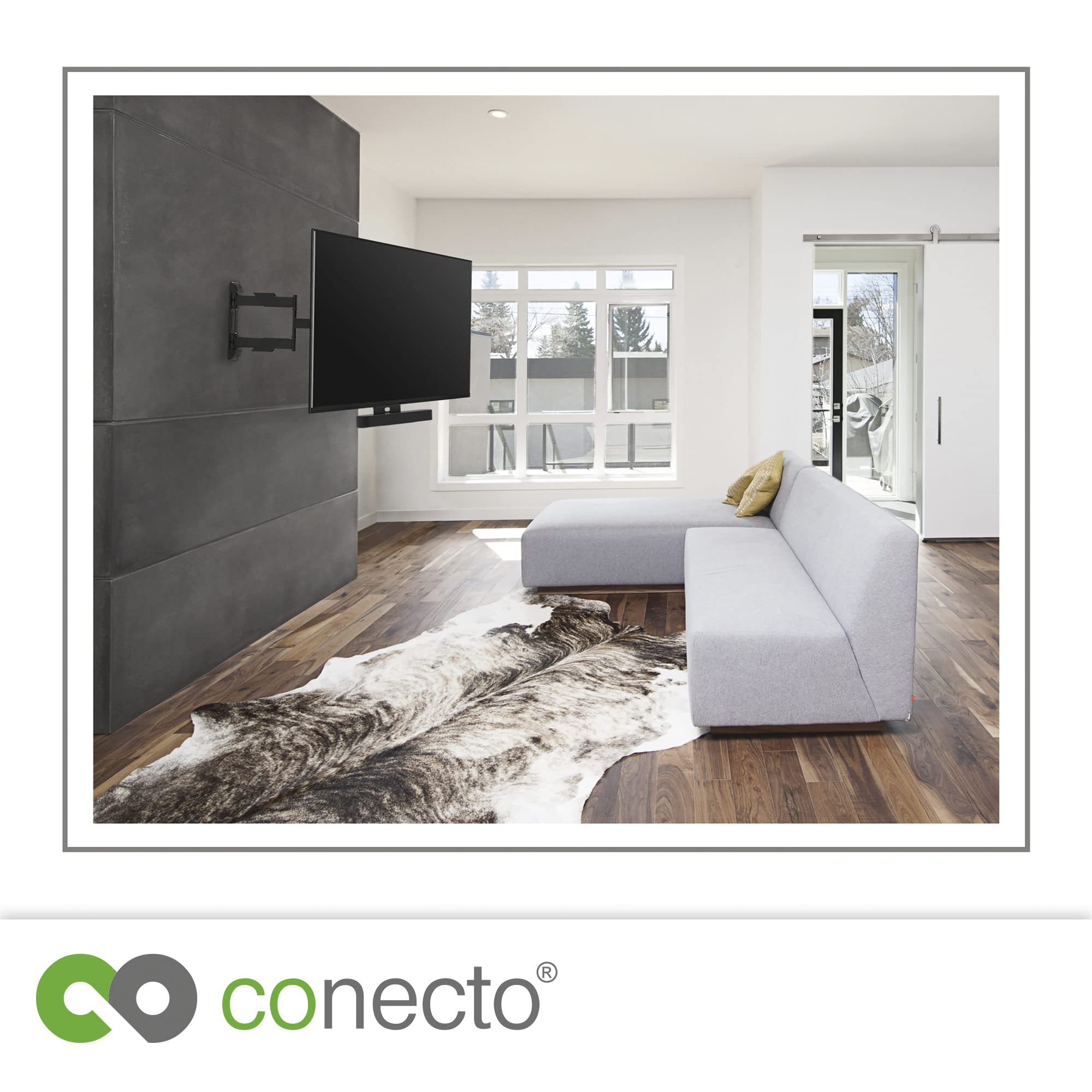 Staffa Per SONOS Beam Da Montare Direttamente Sulla TV – Acciaio E Alluminio, Carico 5kg