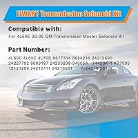 Vista 2 de Kit de solenoide maestro de transmisión 4L60E EPC Shift TCC 3-2 PWM con arnés compatible con GM Chevrolet 2003-2005 remanufacturado