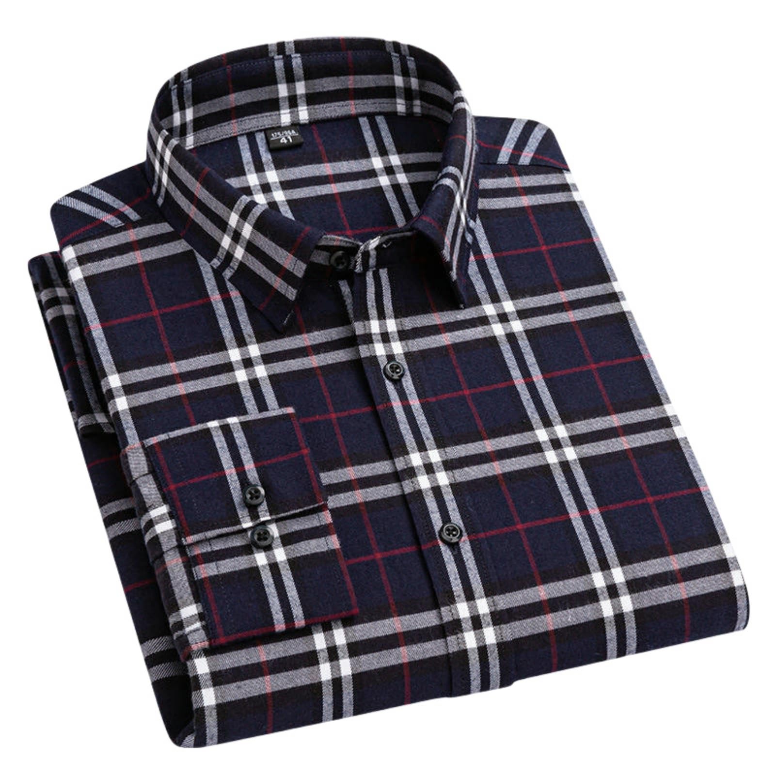 Camicia casual da uomo per la primavera e l'autunno