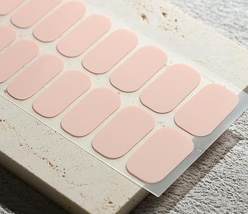 Miniatura 4 de Beaolata Tiras de esmalte de uñas, 32 envolturas de uñas, calcomanías de uñas, tiras de uñas de gel, fáciles de aplicar y quitar, de larga duración,