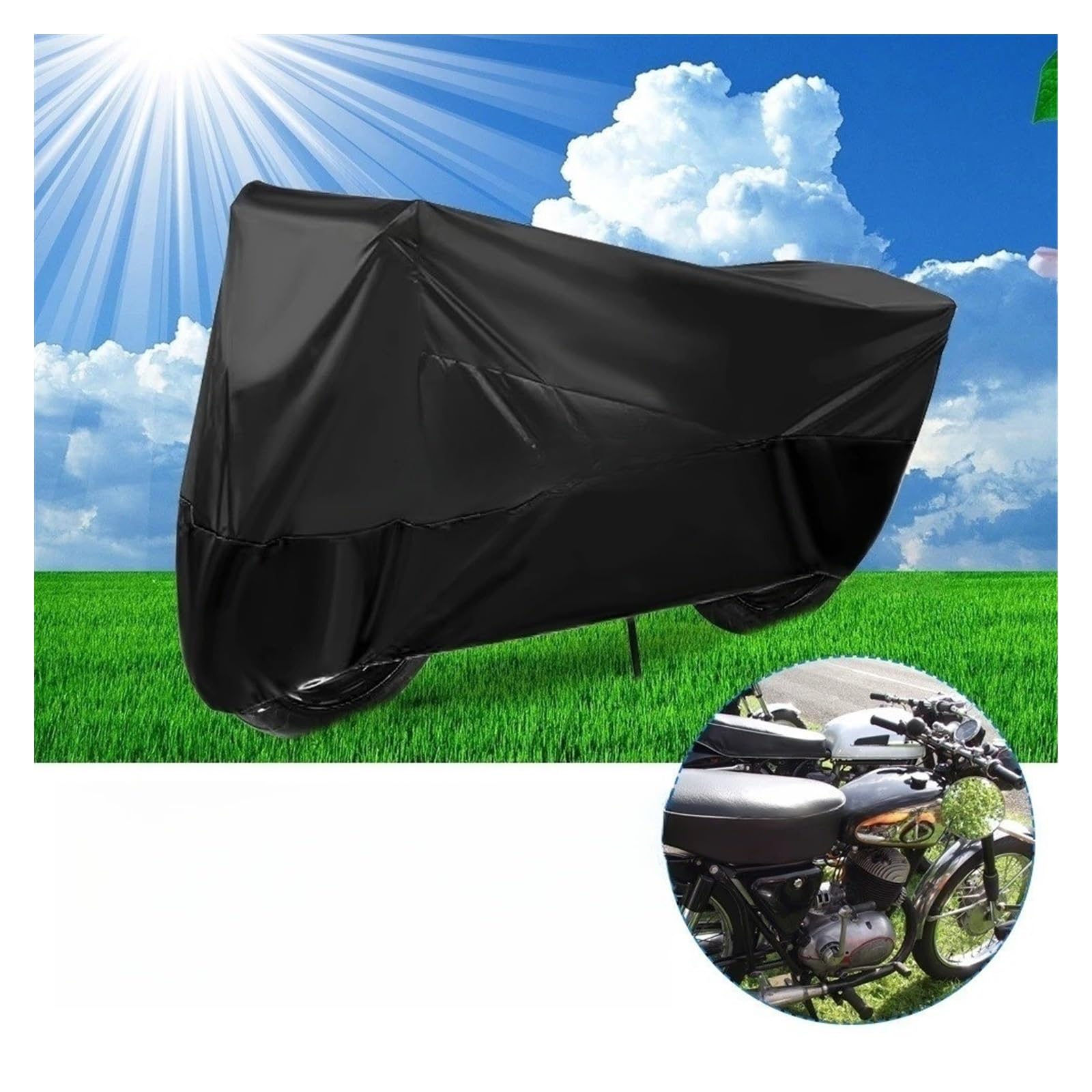 Funda para Moto Cubierta Funda Protectora para Motocicleta para TRANSALP XL 600, 650, 700 V, XL700V, XL650V, Accesorios para Motocicletas