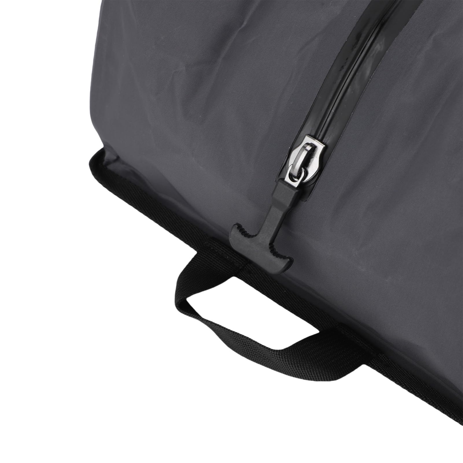 Sacchetti sottovuoto da viaggio, sacchetto di compressione sottovuoto riutilizzabile da 16litri per indumenti, cubo di imballaggio sottovuoto impermeabile e salvaspazio per (GRAY)