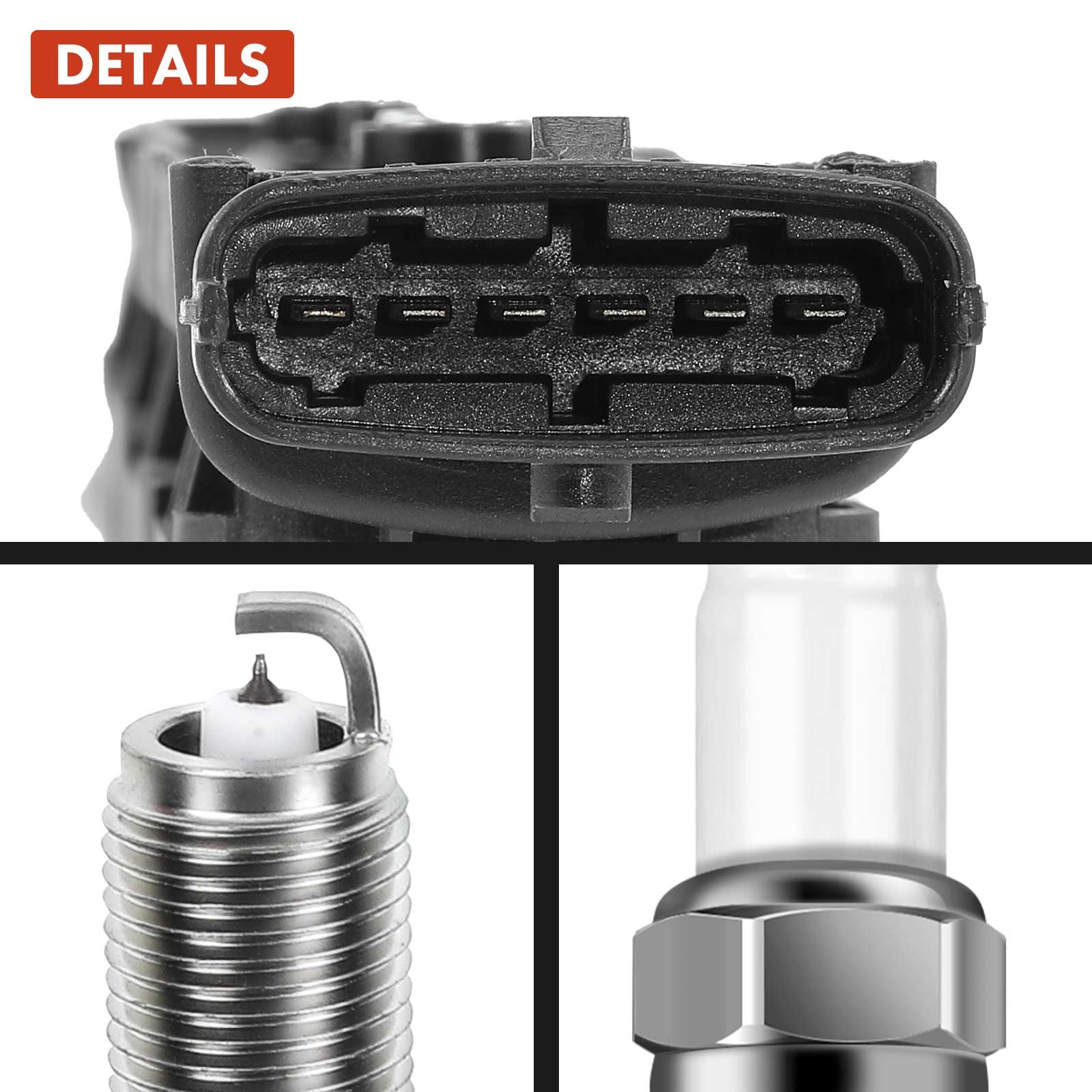 Frankberg 1 bobina de encendido + 4 bujías 90560110 | Compatible con: Corsa B S93, Astra MK IV (G) Familiar G, Astra MK IV (G) Sedán G, Corsa C X01, Corsavan MK II C
