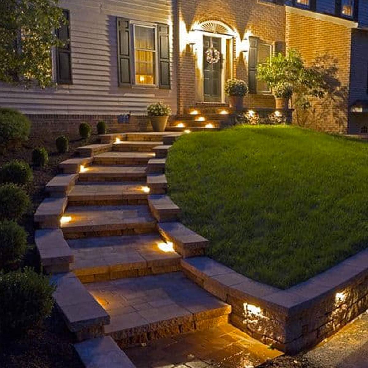 Hottest Sale Tsiun 4 Inch LED Hardscape Paver Light, 1.2W 2700K LED Light Source, Outdoor IP65 Waterproof, Clear Lens Garden Pathway Light, Outdoor Step Light, Pack of 4 New Product Tsiun 4 Inch LED Hardscape Paver Light, 1.2W 2700K LED Light Source, Outdoor IP65 Waterproof, Clear Lens Garden Pathway Light, Outdoor Step Light, Pack of 4