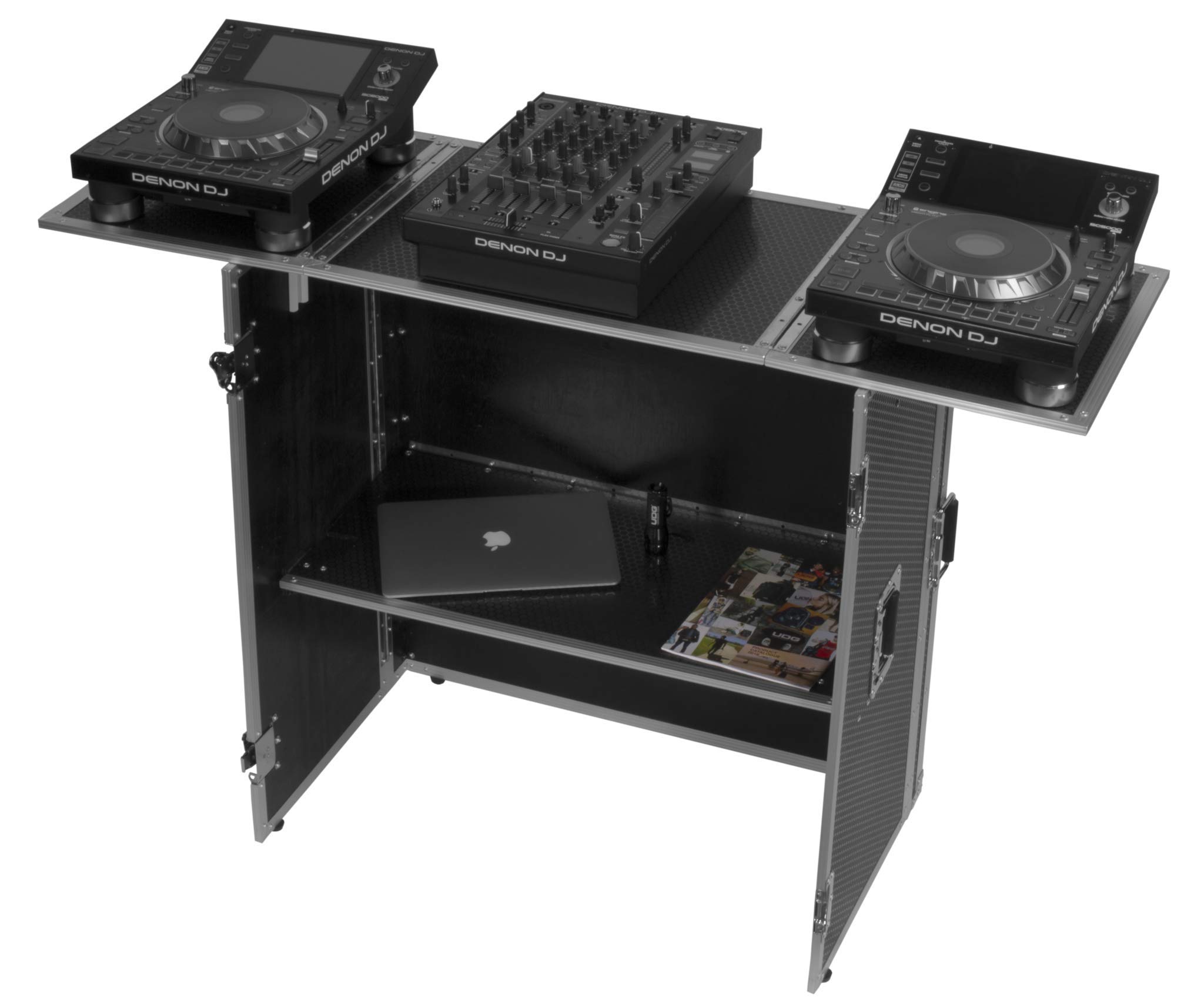 UDG DJテーブル 折りたたみ式 Amazon.co.jp: UDG Ultimate Fold Out DJ Table Silver Plus (Wheels