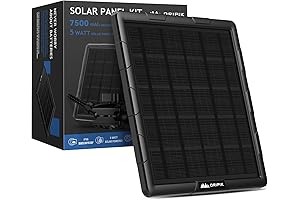 Trail Camera Solar Panel with USB-C, Trail Cam Accessory IPX8