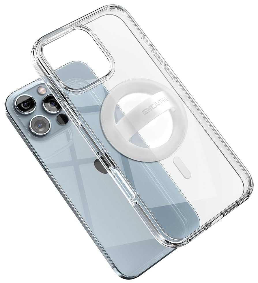 Amazon.com: ENCASED Magnetic Case with Grip for iPhone 16