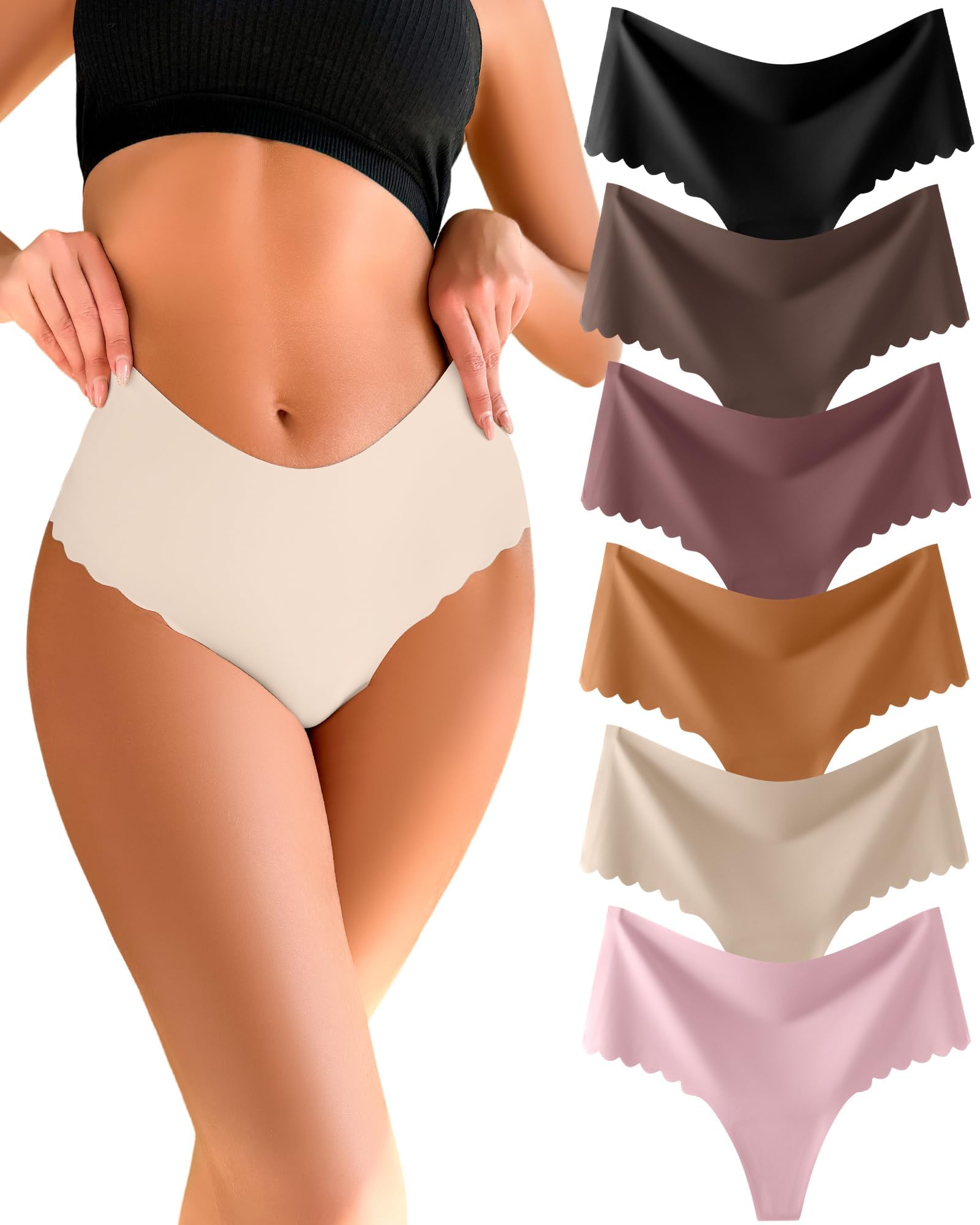 Yunrui Vivelline Shaping Tanga High Waist - Atmungsaktiver Formungsslip