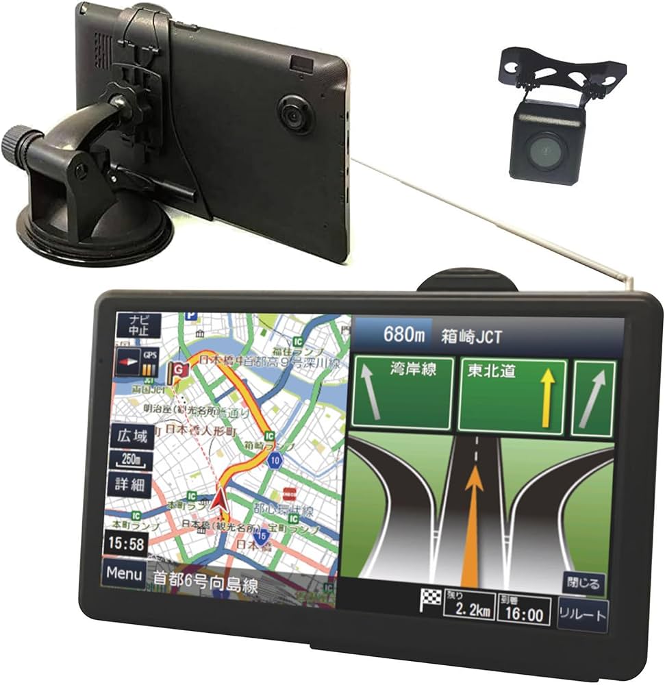 カーナビ2025度版最新地図7インチ Amazon.co.jp: [東京Deco] 7インチ 前後ドラレコ搭載(200万画素+100万