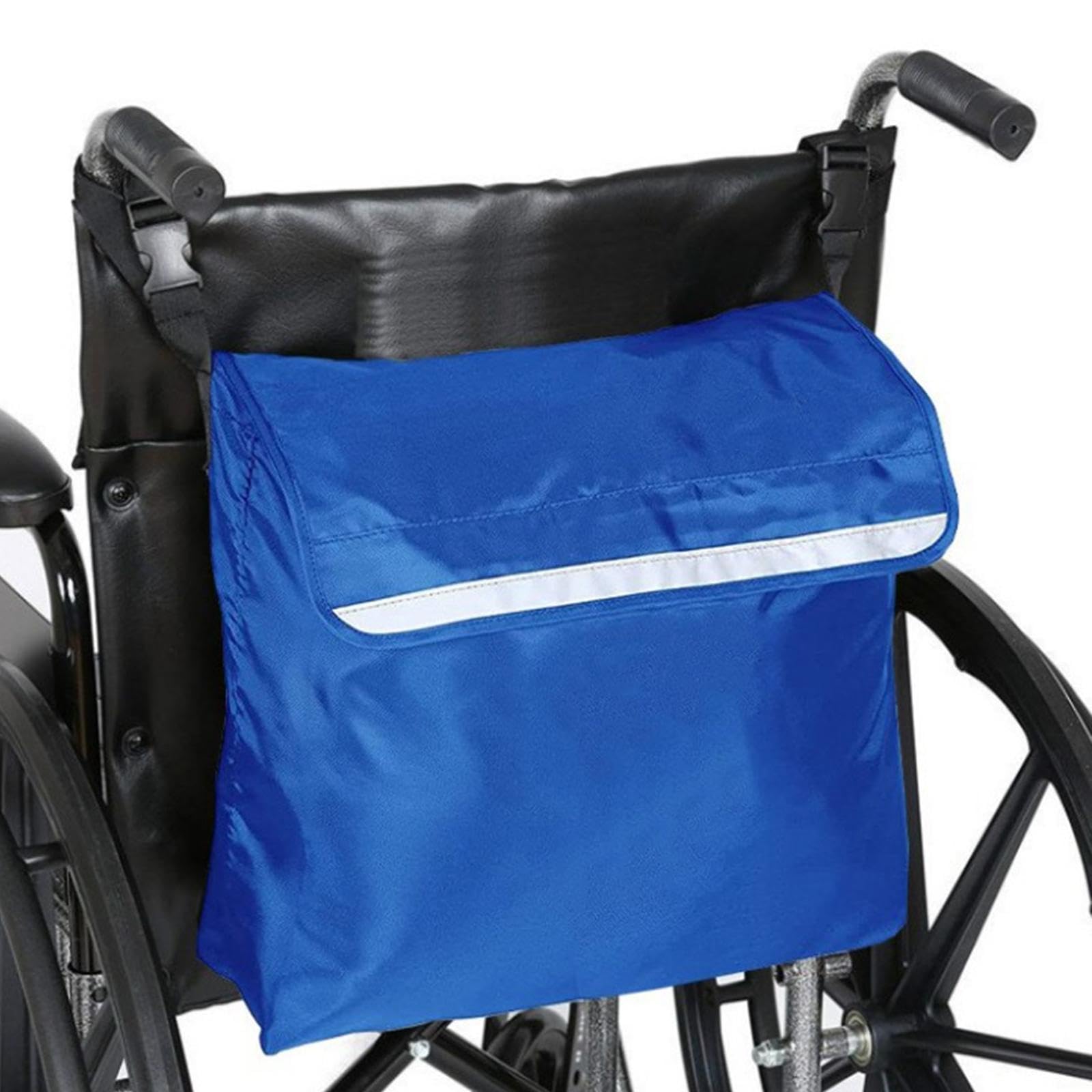 Bolsa para Silla de Ruedas, Mochila, Estuche de Almacenamiento, Tela Oxford, Al Agua, para Sillas de Ruedas, Mayores, Uso Diario.