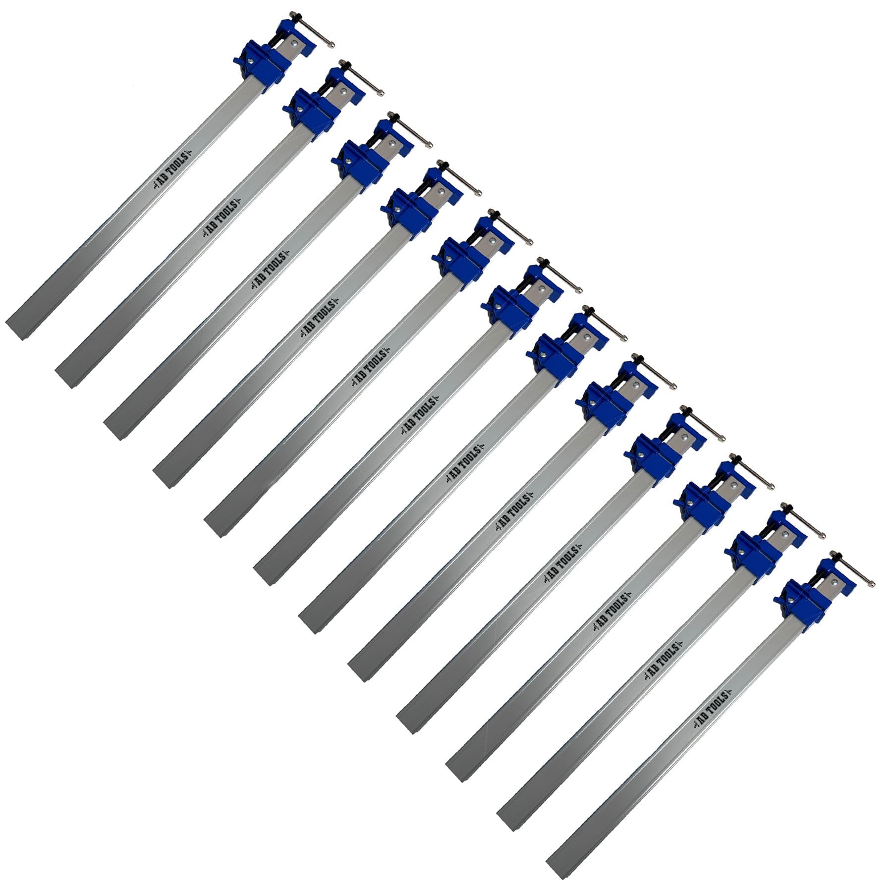AB Tools 24" 600mm Aluminium Sash Clamp Grip Bench Work Holder vice Slide Clamp 12pk
