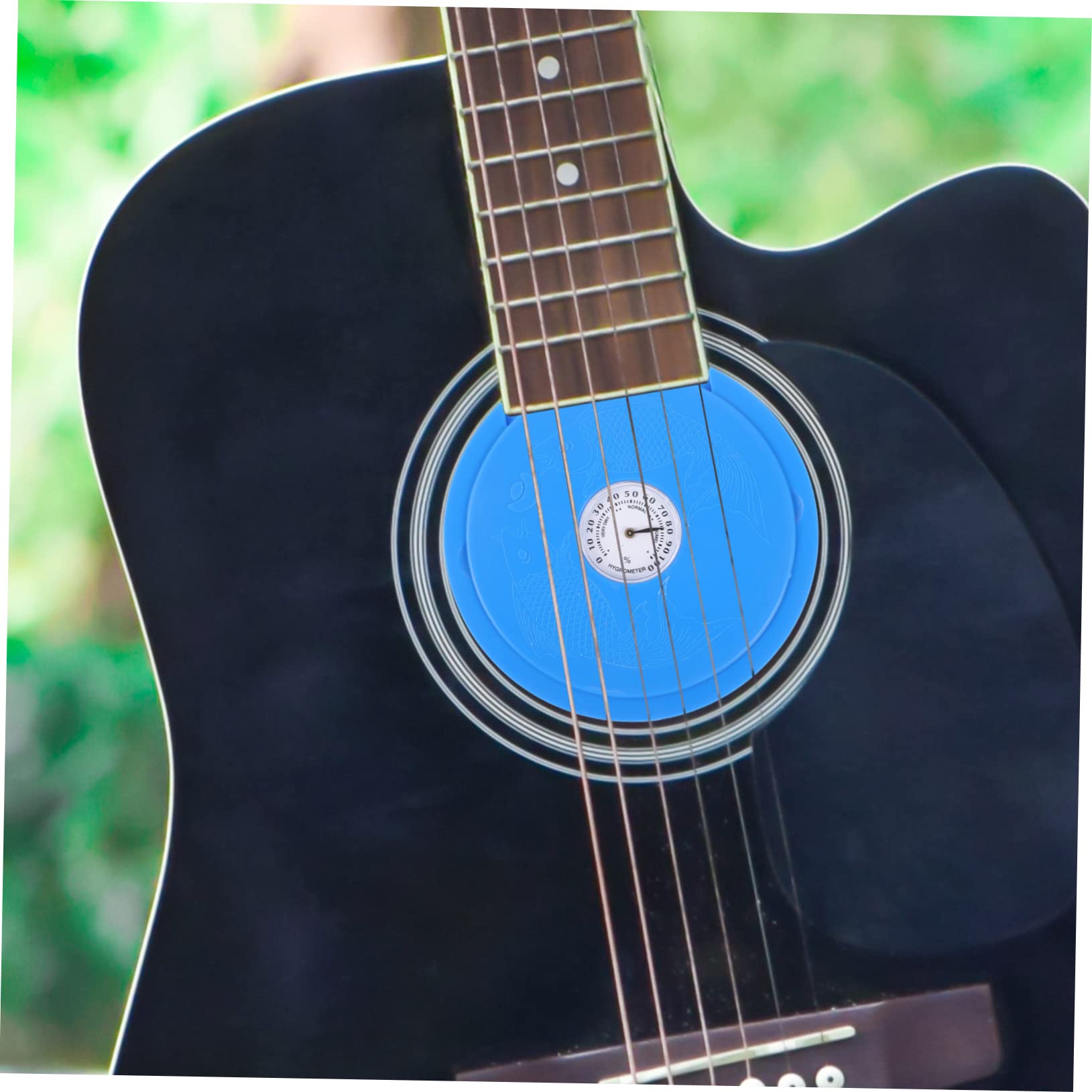 KESYOO Acoustic Guitar Humidifier for Sound Hole Essential Hygrometer Accessory for Maintaining Humidity Levels Prolonging Guitar Life and Preventing Damage Easy Installation