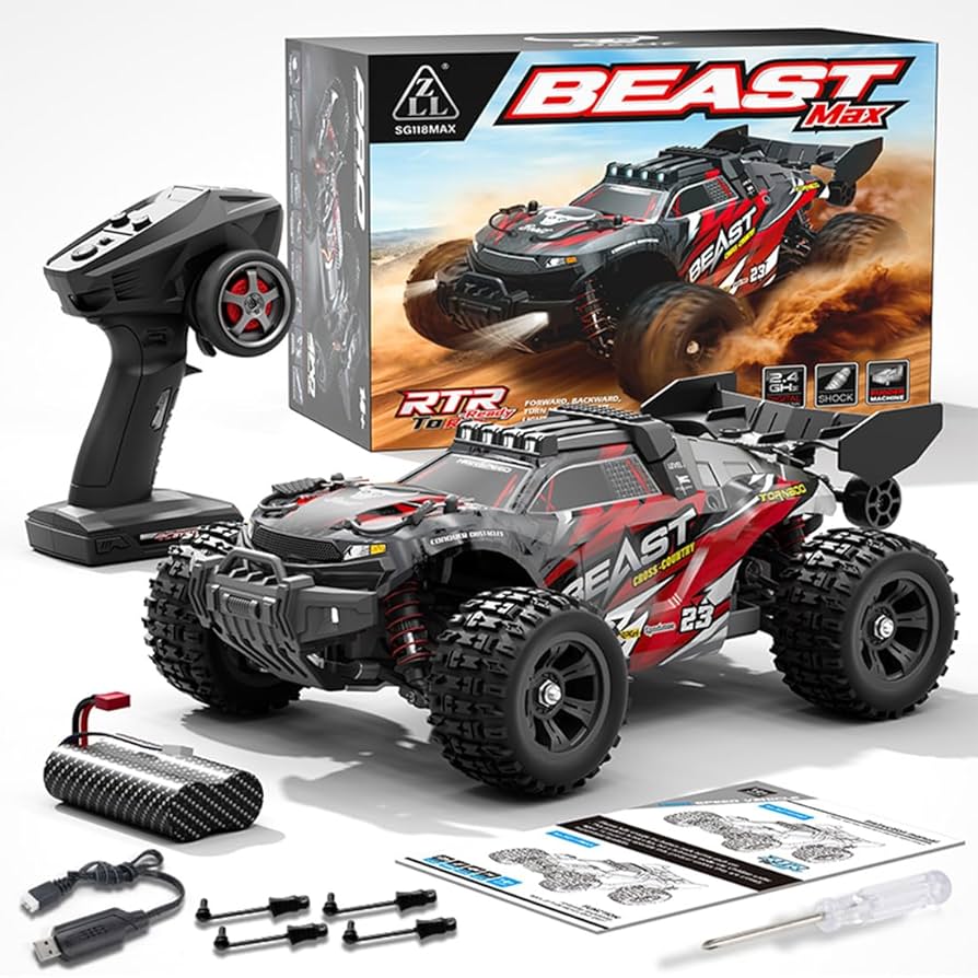Amazon.com: OBIOCKIDAY SG118MAX 1/18 Remote Control Off-Road