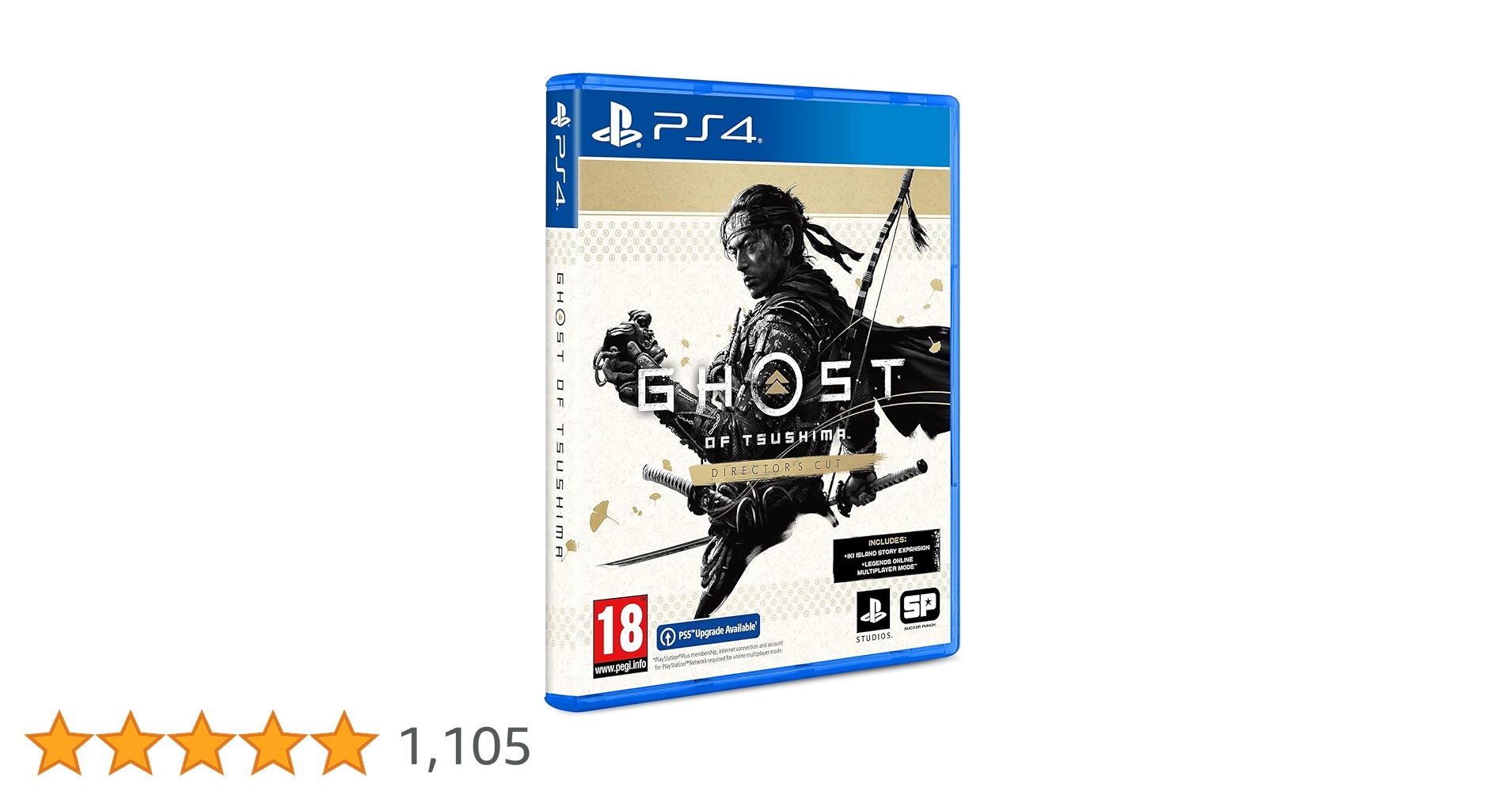 Amazon.co.jp: Ghost of Tsushima Director's Cut (PS4) : ゲーム