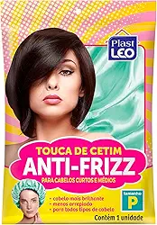Plast Leo Touca De Cetim Com Viés Para Cabelos Curtos E Médios | (Ref.: 633)