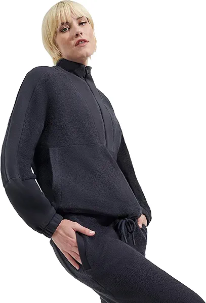 UGG Women's Elana Mixed Half Zip Pullover
