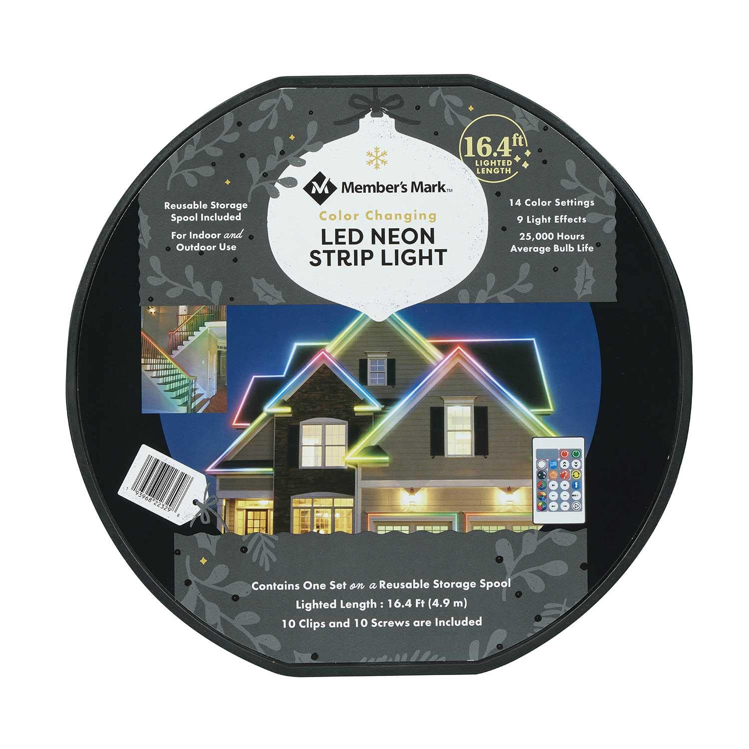 Member's Mark 16.4' Color-Changing LED Neon Strip Light