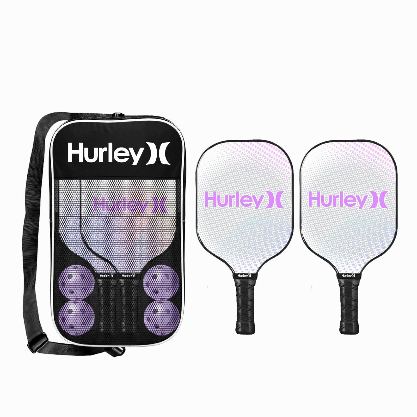 Hurley Purple & White Pickleball Set 2.0, Paddles - Amazon Canada