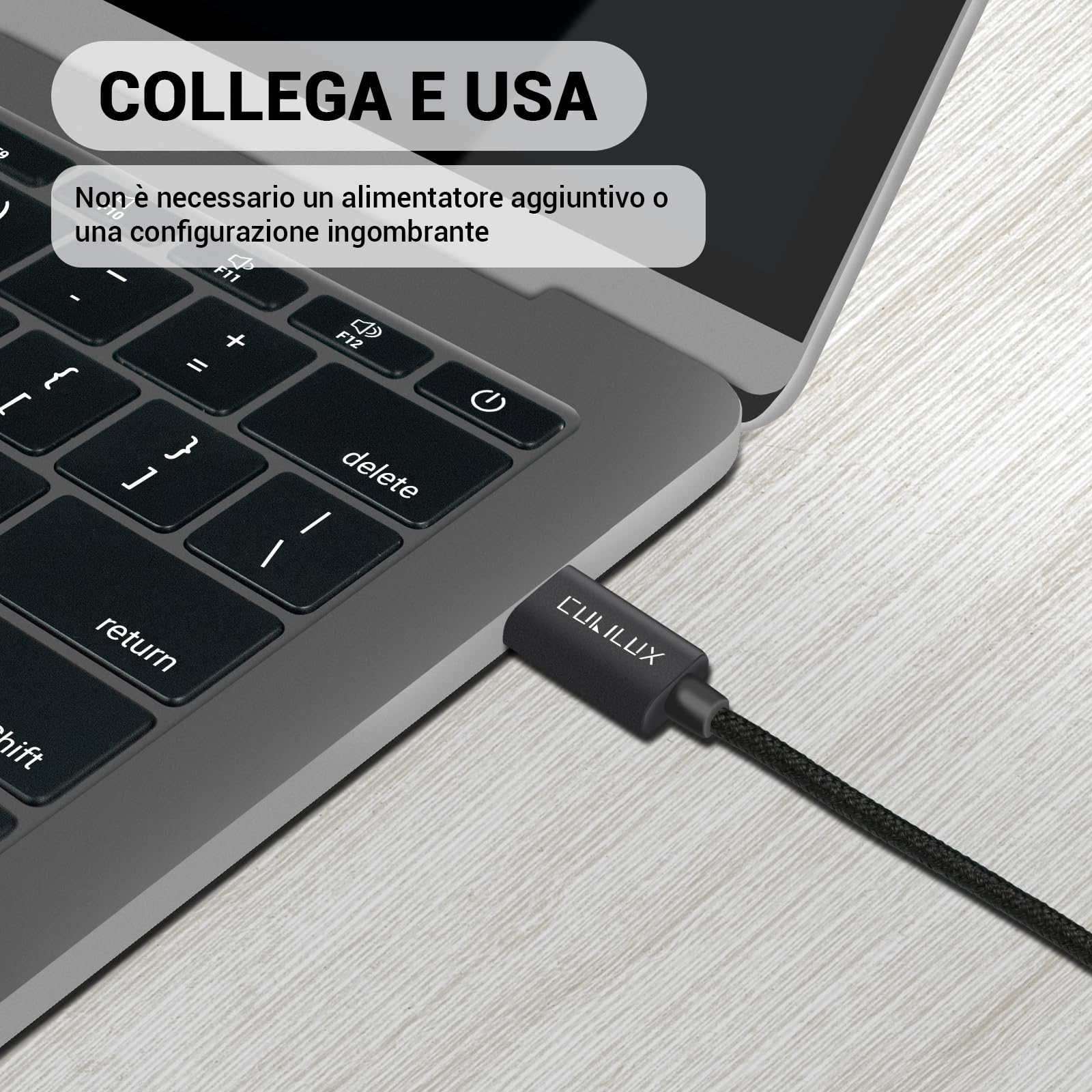 Adattatore USB A SPDIF Ottico - Ingresso Audio Per PC, Registrazione Stereo 48KHz/16bit - Foto 5