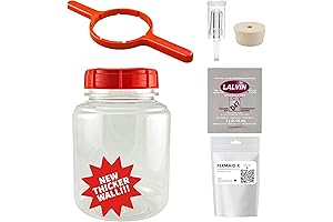 DIY Mead Making Kit: Craft Homemade Kombucha, Hard Cider, or Wine