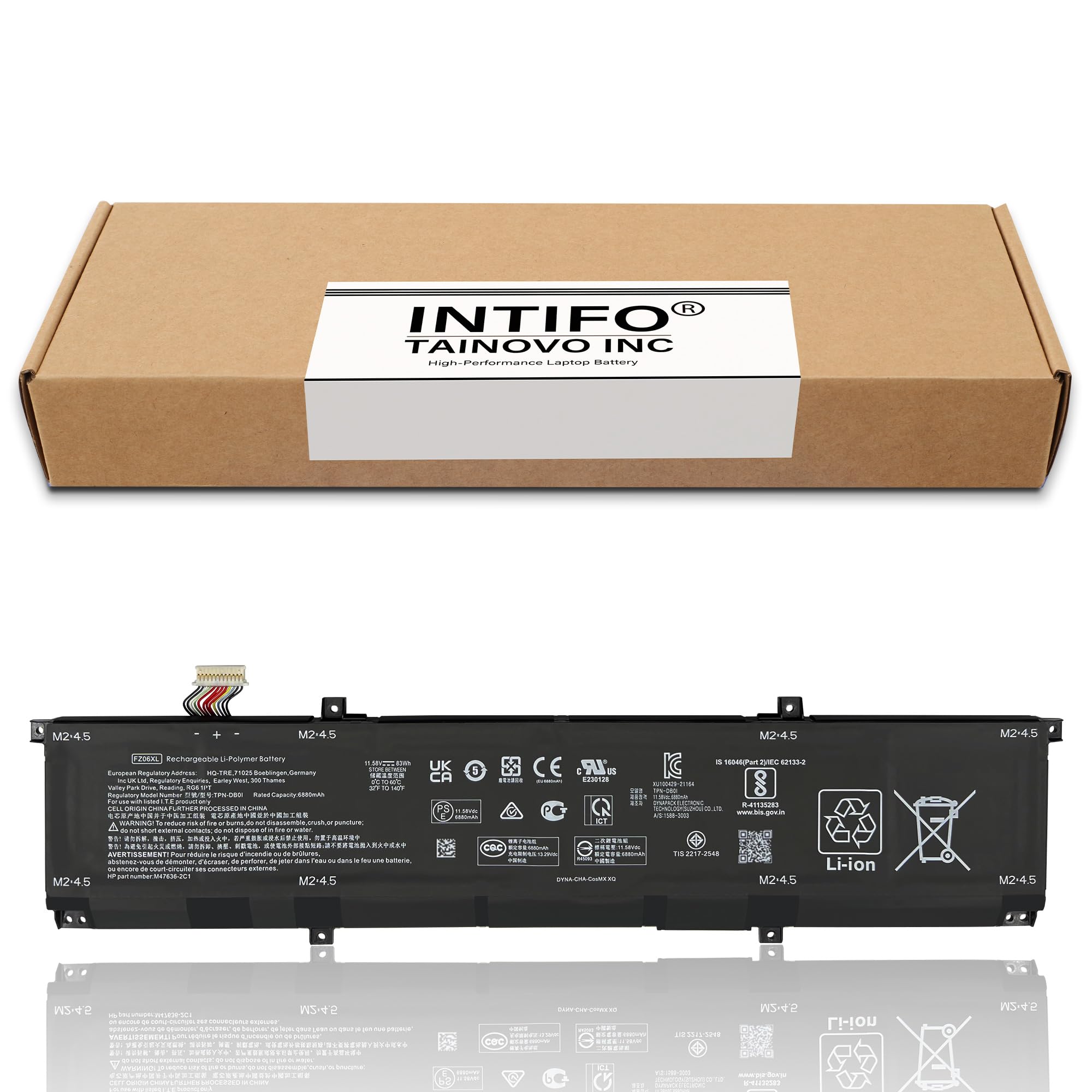 Amazon.com: INTIFO 83Wh FZ06XL Laptop Battery Compatible with HP