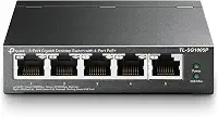 Switch TP-LINK 5 Portas Gigabit (4 Portas PoE+) TL-SG1005P