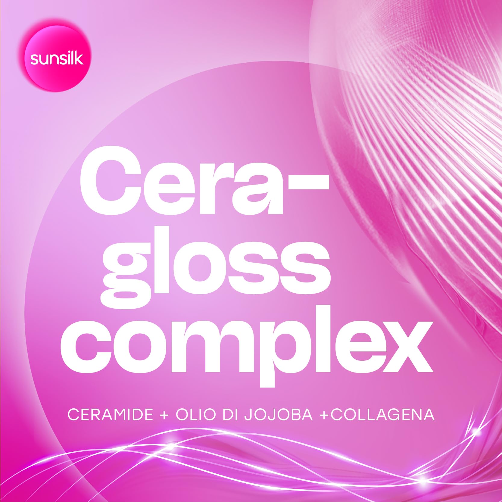 Sunsilk, Shampoo Scintille di Luce, Shampoo Idratante e Districante, Dona Lucentezza al Capello, Formula Arricchita con Cera-Gloss Complex con Ceramide, Olio di Jojoba e Collagene, Formato XXL 810 ml