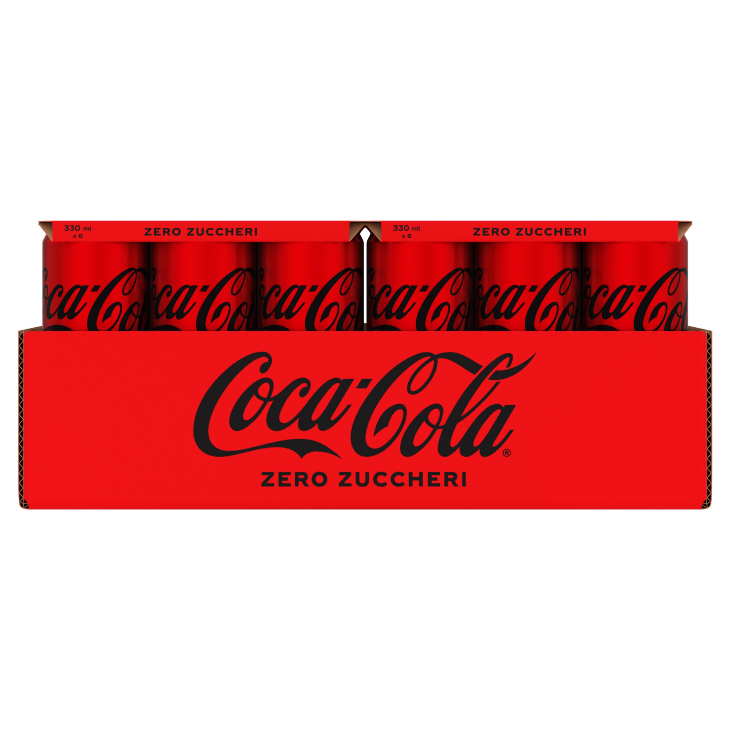 Lot de - 24 COLA ZERO canette 33 cl sans sucres