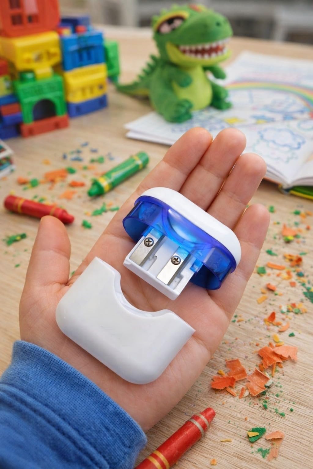 Wireless Earbud Style Pencil Sharpener Funny Desktop Gift Multicolor (1 PC) 3