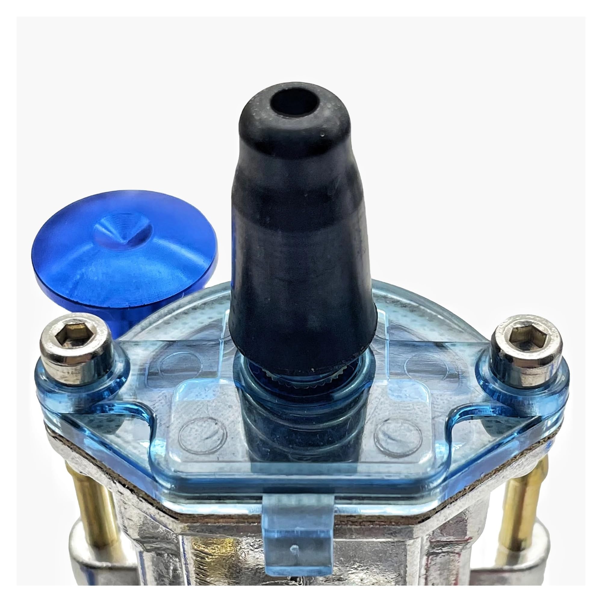 Carburatore Universale PWK 30 Mm Per Motori 2T Da 100cc A 250cc | Per Motocross, Quad, Scooter, ATV, Dirt Bike | Lega Di Alluminio Con Getto Di Potenza E Tubi Inclusi | Nero