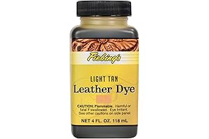 Fiebing's Professional Tan Leather Dye - Alcohol Based & Permanent