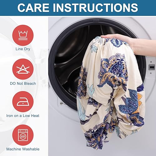 Miniatura 9 de smiry Fundas de cojín para sofá estampadas, fundas elásticas de cojín de repuesto, fundas de cojín antideslizantes para asiento de sofá, fundas de