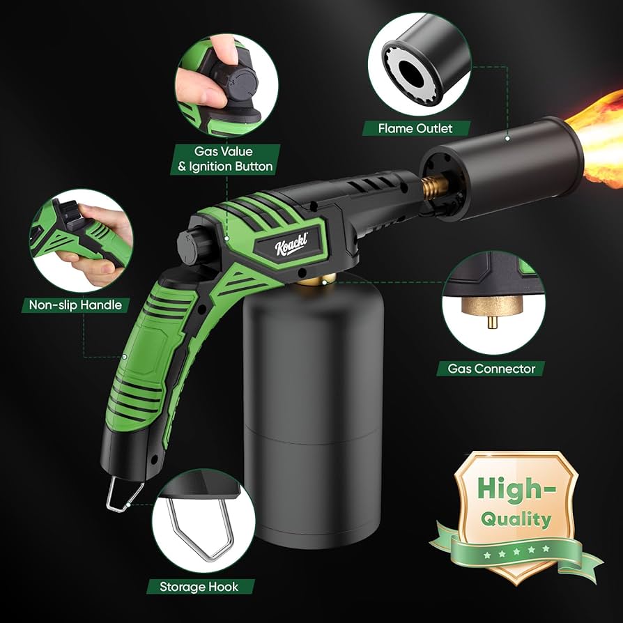 調理器具 GOGO73 Amazon.com: KOACKL Powerful Propane Torch Head, Campfire