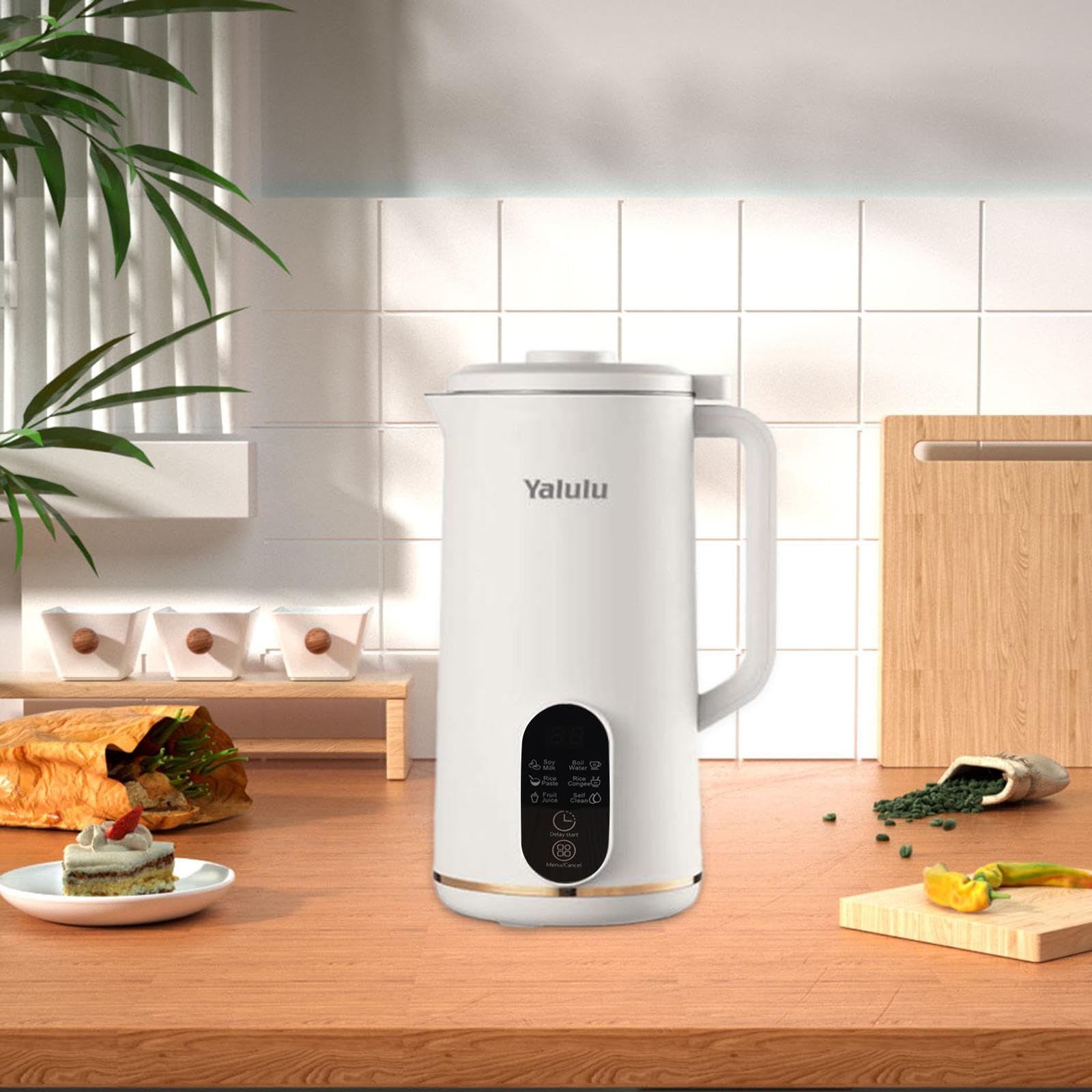 ナッツミルクメーカー 650ml 高品質ジュースブレンダー白 Amazon | Jiswhisker 高性能ナッツミルクメーカー 650ml 革新的