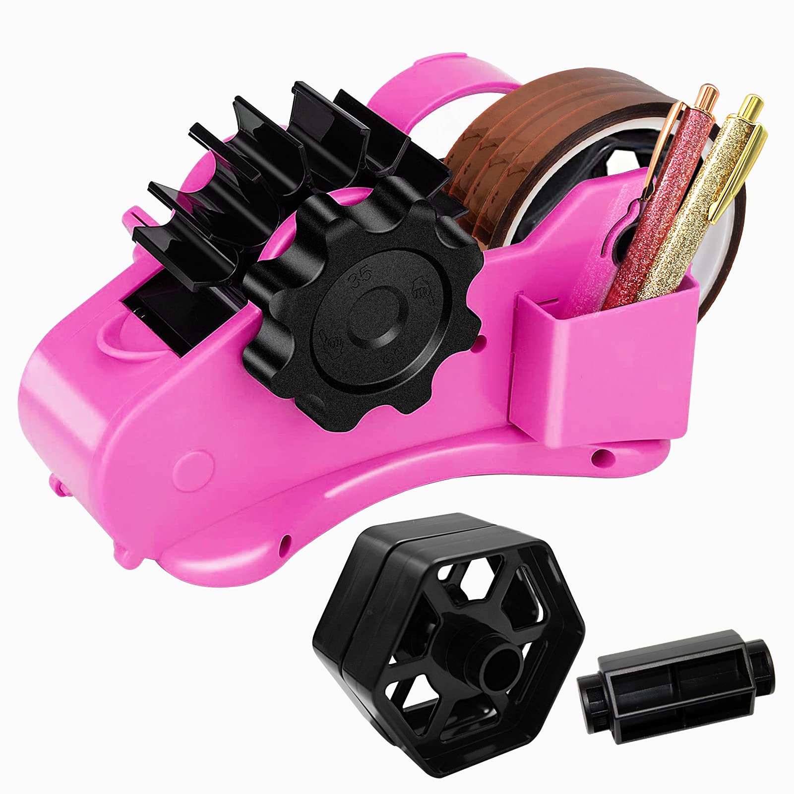 Buy Wieat MultiRoll SemiAutomatic Desk Tape Dispenser, MultiRoller