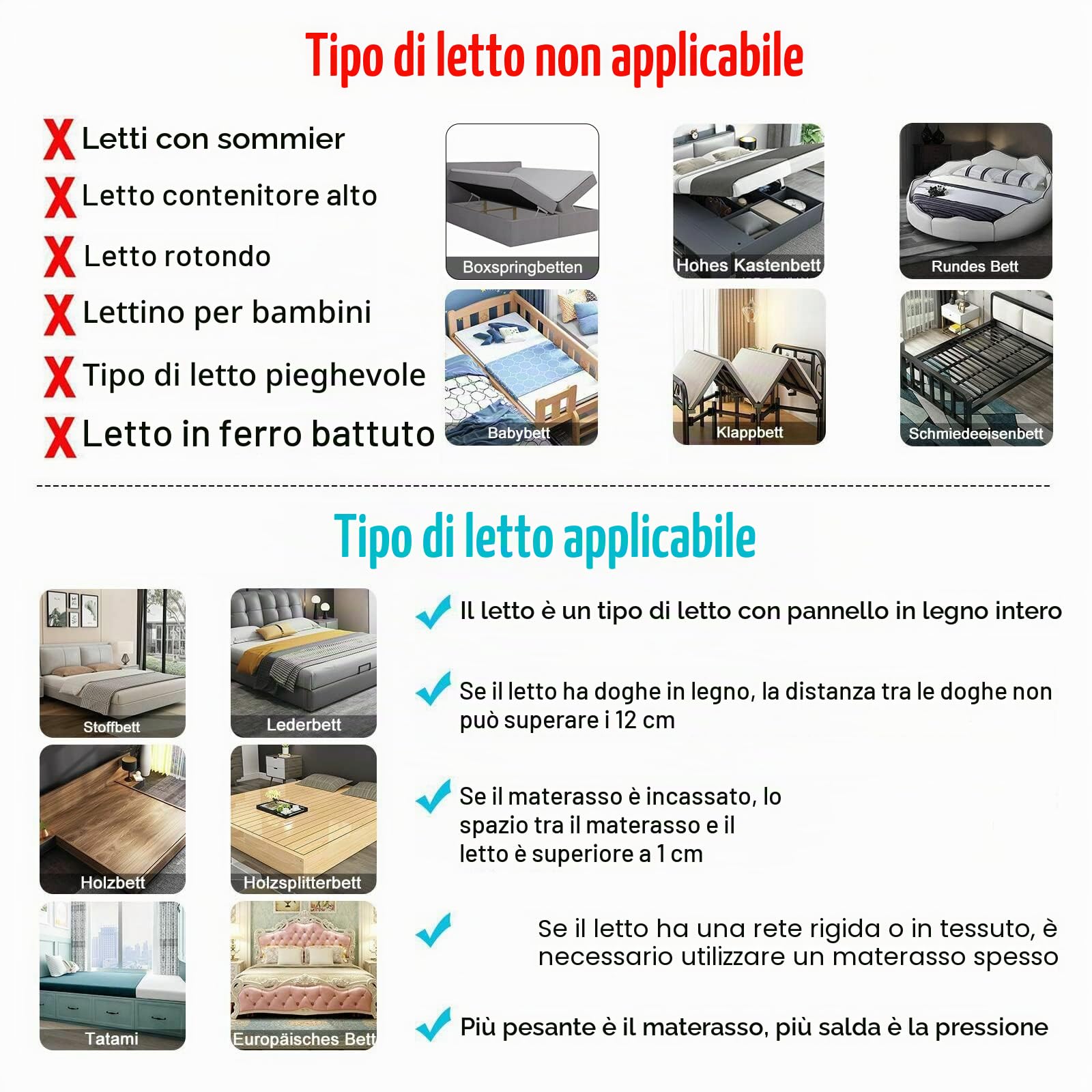 LARS360 Griglia di sicurezza per letto per bambini, sollevabile verticalmente, protezione anti-caduta per lettino dei bambini e letto dei genitori, da 180 cm