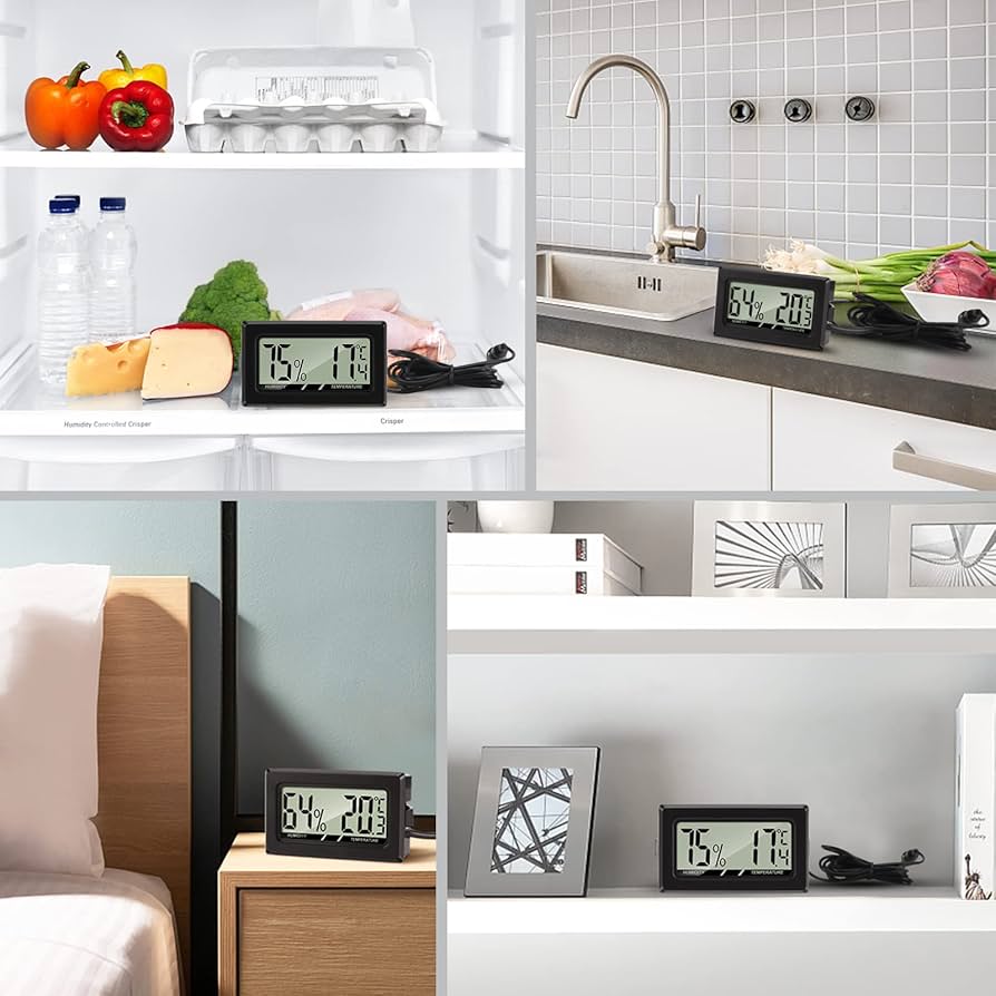 Youshiko Digital Thermometer Hygrometer With Comfort Level Display Maximum~5060660020911 01c Mp