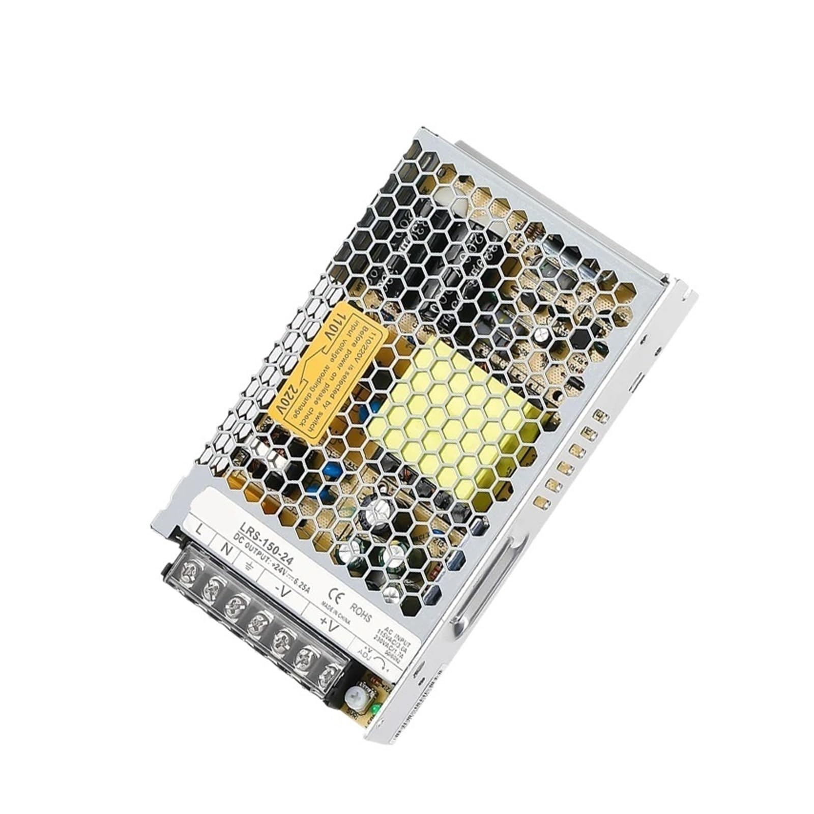 BRODEFUP 150W 12V 12.5A 24V 6.3A 110V/220V AC DC Power Supply LRS-150-12 LRS-150-24(24V)