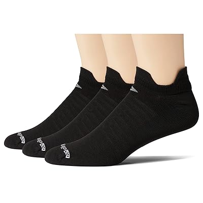 Drymax Hyper Thin Running Double Tab 3 Pair Pack Crew Cut Socks Shoes Black 1