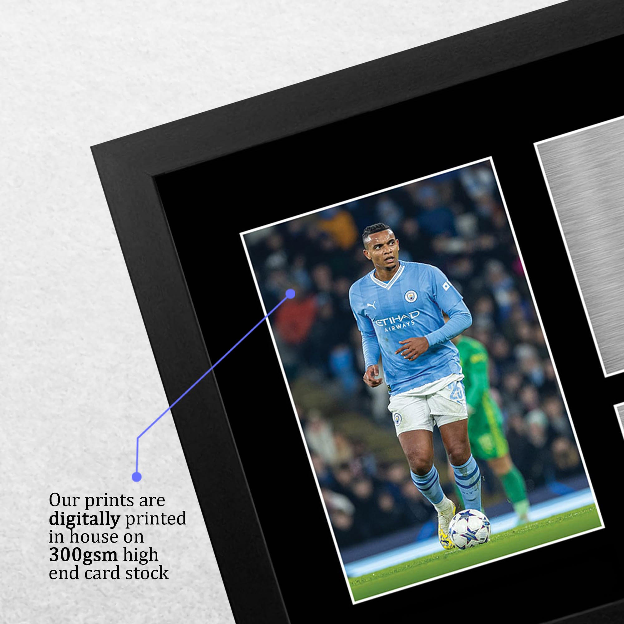 Amazon.co.jp: HWC Trading FR A4 Manuel Akanji マンチェスターシティ