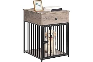 HOOBRO Dog Crate End Table: Small, Versatile Solution for Your Furry Friend