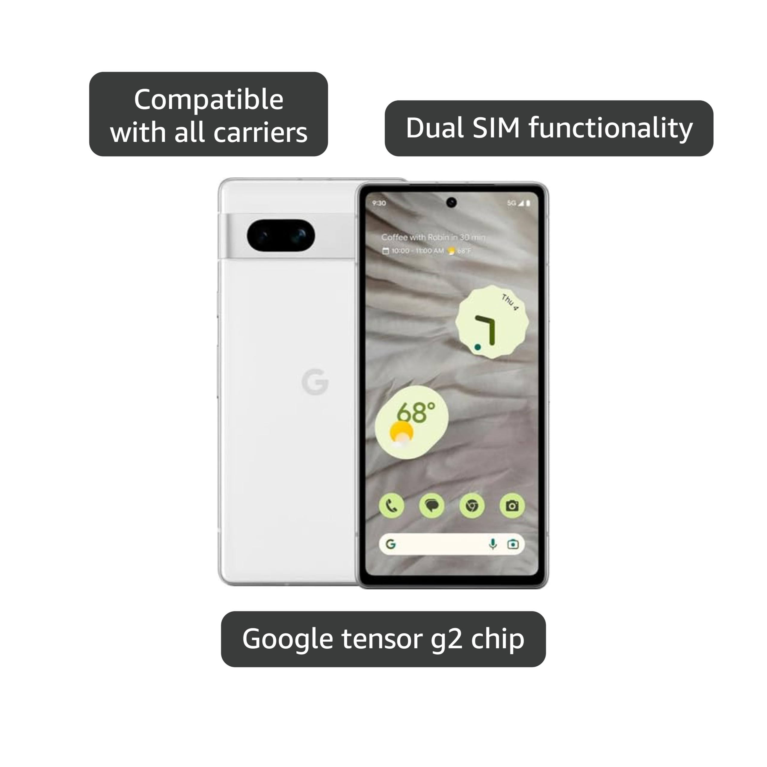 Amazon.com: Google Pixel 7a - Unlocked Android Cell Phone with