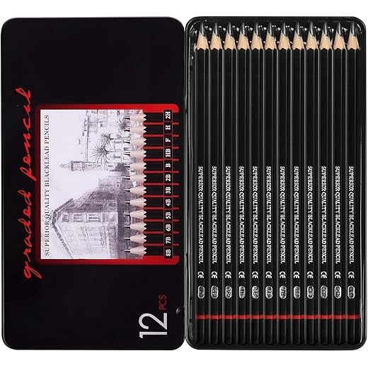 Sketch Pencils for Drawing