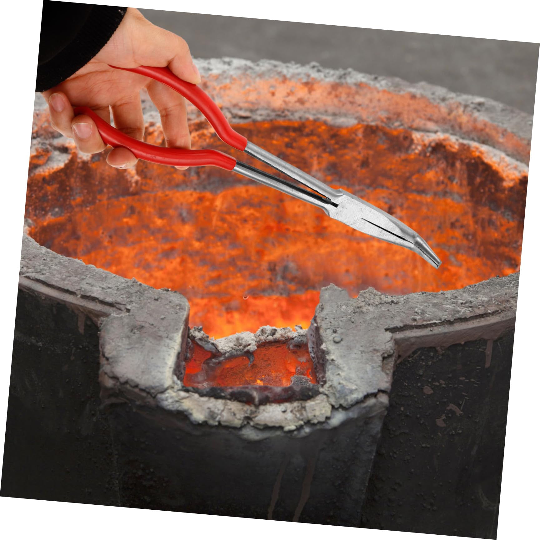 DOITOOL 4 Pezzi Pinze per Professionali con Pinze per Accessori per Laboratorio Strumento per Clamping Becher e Provette Resistente Calore e Facile da Usare
