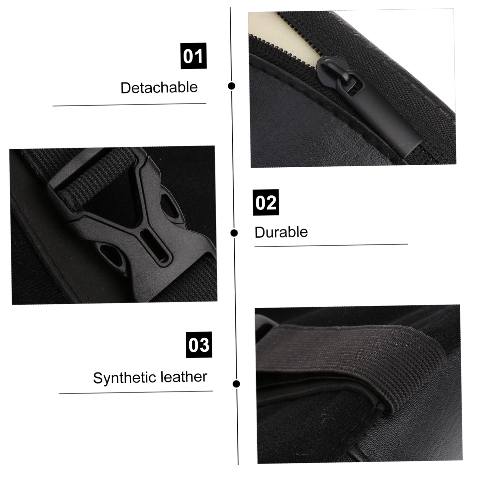 Gitarrenkissen für Klassische Gitarren, Schwarz, Rutschfest und Leicht