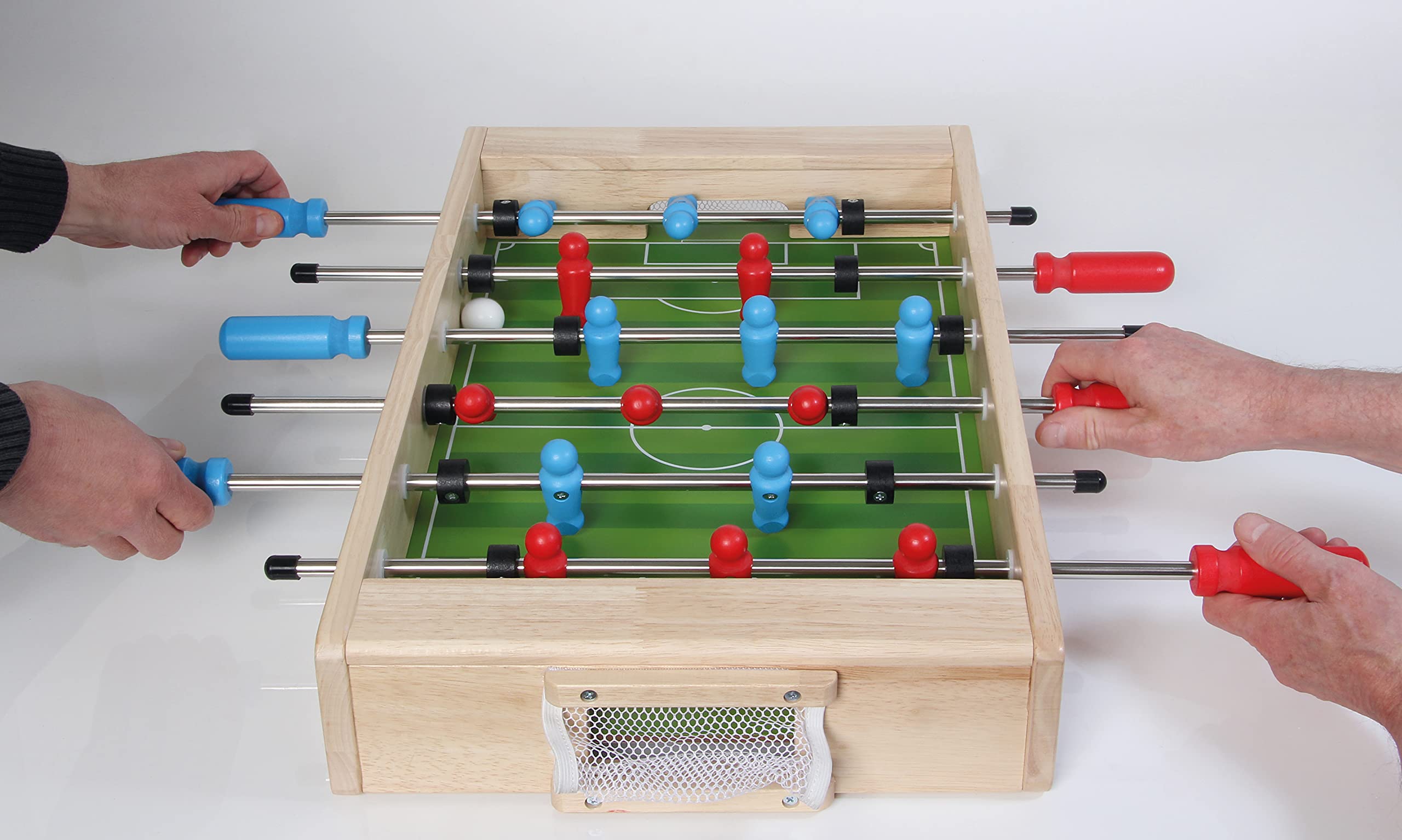 Bartl 112425 Pintoy Mini 2 in 1 Tischfußball und Hockey